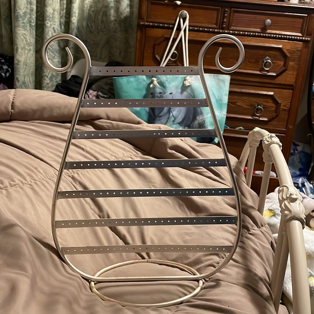 Earring Rack Silver